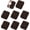 Dark Brown, variant on 8pcs Bracelet Watch Pillow Velvet Jewelry Display Pillows Cushion Pad Storage for Box Grey