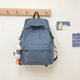 thumbnail image 3 of Mochila escolar de nailon de gran capacidad para estudiantes de secundaria, mochilas japonesas para estudiantes de secundaria, mochilas sencillas de ocio, 3 of 5