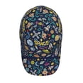 thumbnail image 4 of Naloa Original Classic Low Profile Hat Men Women Baseball Cap Dad Hat Adjustable Unconstructed Colorful Space Print Cap, 4 of 9