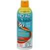 NO-AD Kids Sunscreen Spray SPF 50 10 oz (Pack of 6)