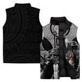 thumbnail image 3 of Chaleco para hombre, abrigo para deportes al aire libre, estampado 3D atractivo, chaqueta sin mangas para hombre, chaqueta de ciclismo cálida e informal a la moda para hombre, 3 of 5