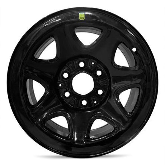 Remanufactured Genuine OEM Reconditioned Wheel 17x8 6x139.7 24mm Offset Silver Steel Rim For Chevrolet Silverado 1500 2014-2020 20942021 Single