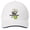 White, variant on Unisex Adult Moisture-Wicking Pickleball Hat Cap, Classic Navy Blue