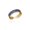 Blue, variant on Adjustable Electroplated Geometric Copper Ring with Rainbow Zircon Rhinestones, Simple Style Unisex Ring for Women