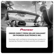 Pioneer TS-WX400DA Compact Amplified Subwoofer with a built-in 250 Watts (Max.) amplifier for under-