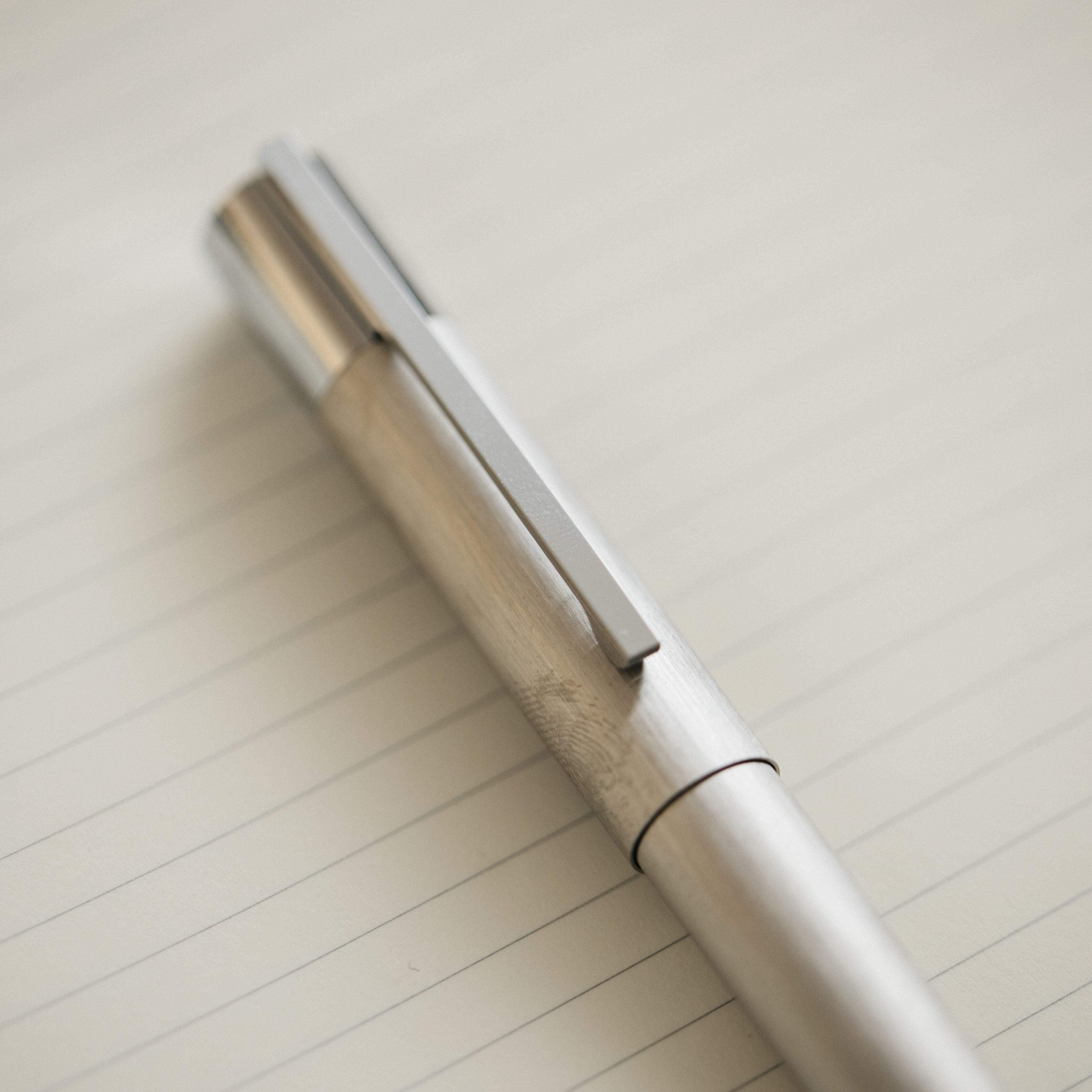 Lamy Scala Brushed Fountain Pen - Fine