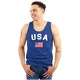thumbnail image 4 of USA Patriot 4th of July Memorial Day Tank Top T Shirts Men Women Brisco Brands M, 4 of 6