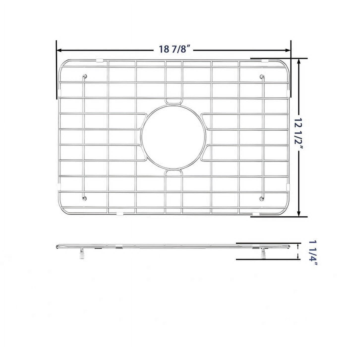 DeerValley DV-K022G02 Stainless Steel Kitchen Sink Bottom Grid, 18 7/8" x 12 9/16"