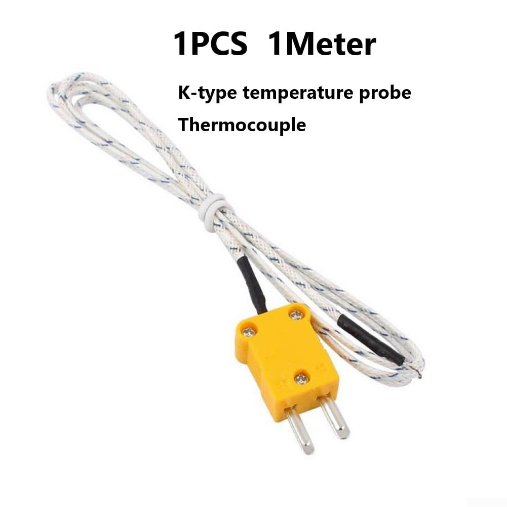 1M K Type Thermocouple Probe Sensor For Digital Thermometer#JBFDCA 
