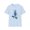 Light Blue, variant on Bugs Bunny Shirt, Bugs Bunny T Shirt, Shirt with Bugs Bunny, T Shirt with Cartoon, Cartoon on T Shirt, Animation Shirt