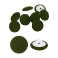 thumbnail image 1 of Uxcell 10 piezas de botones de tela de 0.5" redondos con shank, verde marino, 1 of 7