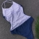 thumbnail image 4 of Cómodo traje de baño de una pieza Mujer vendaje Bikini sin espalda Traje de baño Traje de baño Ropa de playa OAVQHLG3B Store  lin121212, 4 of 4