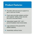 thumbnail image 4 of Equate Steel Bed Rail for Elderly and Handicap Assistance, Height Adjustable, Fits Most Beds, Black, 4 of 6
