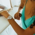 thumbnail image 3 of Nine West Reloj De Pulsera Plateado Para Mujer Nw/2337Omsv, 3 of 5