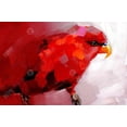 thumbnail image 3 of Abstract red parrot - 24"x36" canvas - Print on demand, 3 of 5