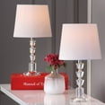 thumbnail image 6 of SAFAVIEH Harlow 16 in. Crystal Table Lamp with Light Grey Polyester Shade, Set of 2, 6 of 11