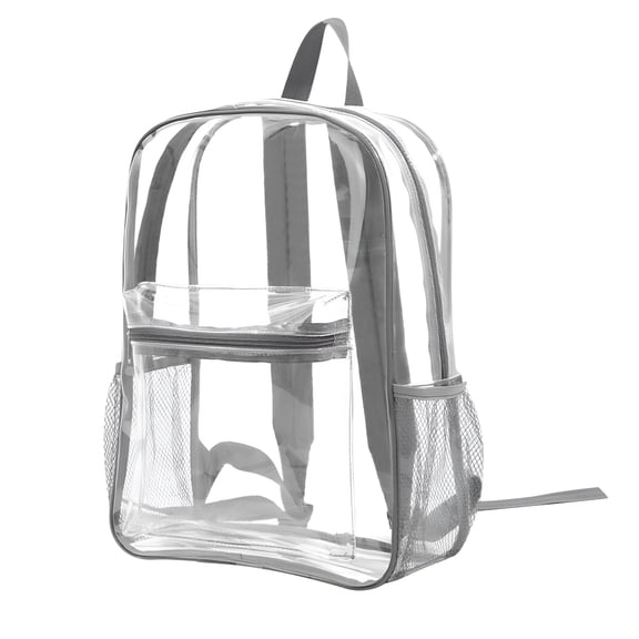 GASTROPOD Clear Backpack Heavy Duty - Large Clear Bookbag Transparent Backpacks See Through Backpack for College Work Travel Festival