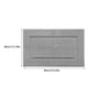 thumbnail image 4 of Inteprter Alfombra de baño: elegante, moderna, impermeable y duradera, cómoda, de poliéster, para baño, gris oscuro, 40 x 60 cm Type2 NO2, 4 of 6