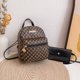 thumbnail image 3 of Mini Bolso Pequeño Para Mujer, Bolso De Hombro Con Cremallera De Piel Sintética, Mochila Bonita Que Combina Con Todo (7,87*7,48*4,33) Pulgadas, 3 of 4