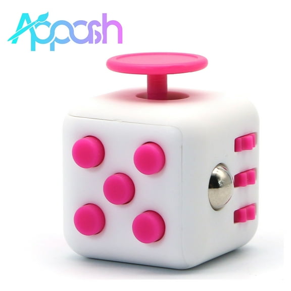 Appash Fidget Cube Stress Anxiety Pressure Relieving Toy Great for Adults and Children[Gift Idea][Relaxing Toy][Stress Reliever][Soft Material]