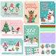 thumbnail image 1 of Tarjetas de Navidad GRADESIN Winter, paquete de 24 con sobres y pegatinas, 1 of 9