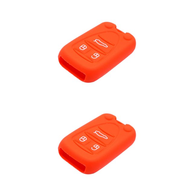 Funda de silicona Speravity a prueba de arañazos para llave de coche Rojo 2piezas