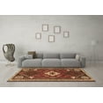 thumbnail image 3 of Ahgly Company Indoor Rectangle Persian Brown Traditional Area Rugs, 7' x 10', 3 of 4