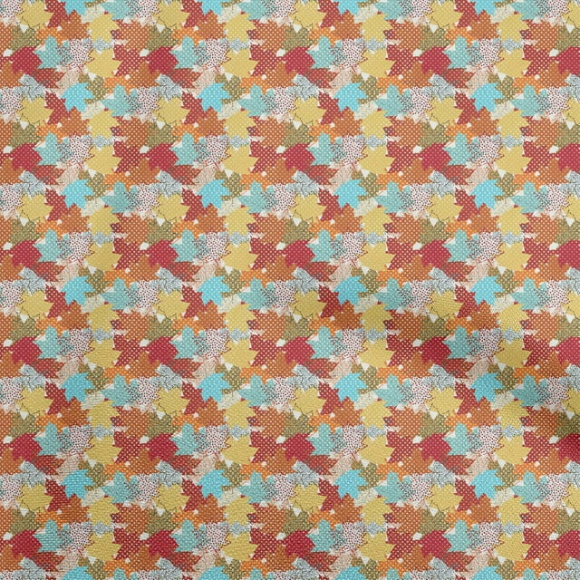 oneOone Cotton Flex Red Fabric Abstract Craft Projects Decor Fabric Printed By The Yard 40 Inch Wide