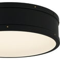 thumbnail image 4 of Quoizel Ahoy Integrated LED Matte Black Flush Mount, 4 of 5