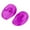 Purple, variant on Lssam Silicone Ear Covers, Shower Ear Protectors for Hair Dye & Hair Dryer Heat, Reusable Waterproof Ear Covers for Adults, Pink Left Right Pair