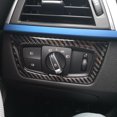 thumbnail image 3 of Carbon Fiber Headlight Switch Buttons Decorative Frame Cover Trim Dashboard Interior Molding Sticker for F30 F31 F32 F33 F34 (2012-2020), 3 of 7
