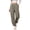 5492-KHAKI, variant on Sweatpants Casual Joggers Womens Loose Tapered Leg Jogger Pant Knit Comfy Elastic Cuffs Coffee Sweatpants M