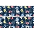 thumbnail image 4 of EREHome Cute Skull Placemat Plate Holder Set of 4, Table Mats Protector 12x18 inch, 4 of 5