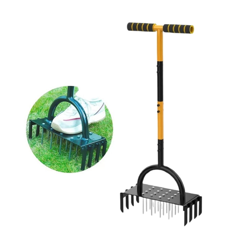 Efficient Lawn Aerating Tool Yard Spikes Aerators Tool for Garden and Lawn Care