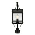 thumbnail image 2 of Savoy House - 5-476-144 - Raeburn 1-Light Outdoor Post Lantern in Matte Black and Weathered Brushed Brass, 2 of 5