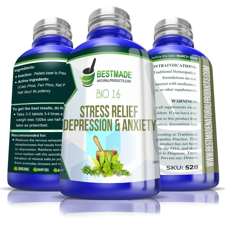 BestMade Natural Products - Stress Relief and Anxiety