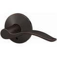 thumbnail image 2 of Schlage Fc172-Pen-Kin Custom Pennant Non-Turning Two-Sided Dummy Door Lever Set - Black, 2 of 7