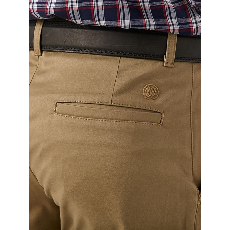 Wrangler 96 Flat Front Khaki Casuals 44-30 - Walmart.com