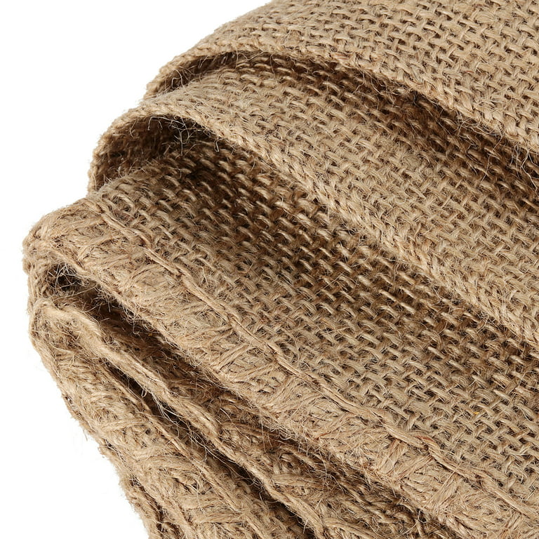 ANPHSIN 4 Pack Burlap Bags- 19.5 × 35 Potato Storage Sacks Natural Jute  with Rope, Reusable Potato Bags Strong for Food Storage Plant Gardening