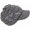 Gray, variant on Women Winter Warm Knit Beanie Hat Crochet Visor Brim Cap with Sequined Flower Accent