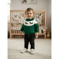 thumbnail image 6 of BemeyourBBs Baby Boy Duck Sweater Animal Pattern Crewneck Long Sleeve Knit Tops, 6 of 9
