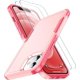 thumbnail image 1 of SPIDERCASE Diseñado para iPhone 12/iPhone 12 Pro, [protección contra caídas de grado militar de 10 pies] [con 2 protectores de pantalla de vidrio templado] Funda protectora para iPhone 12/12 Pro (negr, 1 of 4