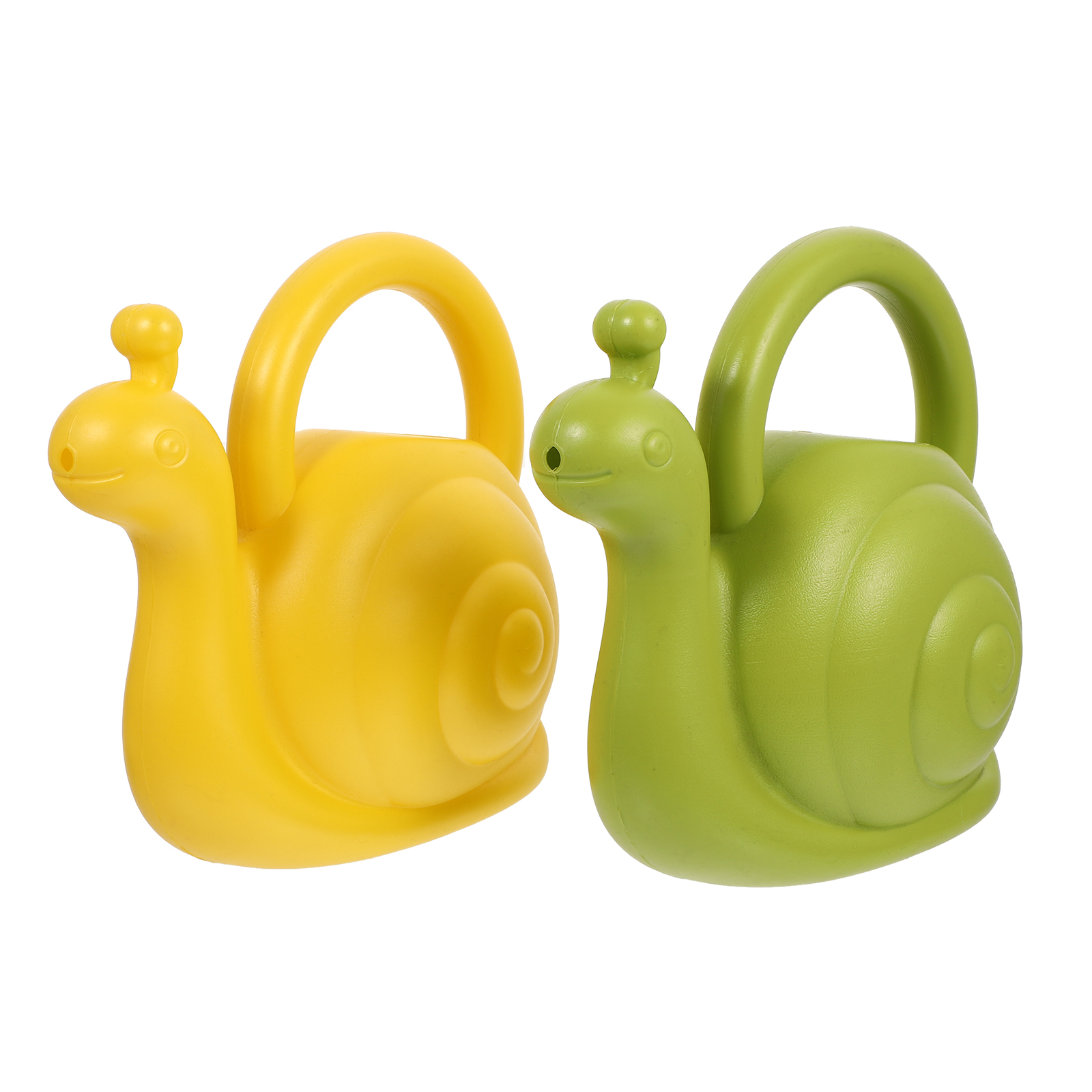 2 Pieces Watering Can Garden Pot Plant Sprayer Bottle Pitcher Kettle Child Green
