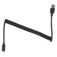 thumbnail image 2 of Cable de transferencia US Bto tipo C, USB3.1 a tipo C Cable de resorte US Bto tipo C Cable US tipo C Estética elegante, 2 of 9