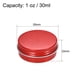 thumbnail image 4 of Contenedores de latas de aluminio redondos con tapa de rosca, paquete de 10 rojos Namotu HQ-128, 4 of 4