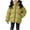 Green, variant on Cethrio Girls Puffer Jackets Size 7-8 T, Long Sleeve Full Zip Thickened Thermal Winter Coats with Hood Khaki Size 7-8 T