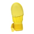 thumbnail image 3 of Guante de béisbol deslizante Colamx amarillo con protector de muñeca para deportes al aire libre, 3 of 8