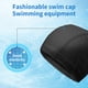thumbnail image 5 of Gorro de Natación Impermeable para Hombres y Mujeres, Gorro de Natación de Alta Elasticidad con Protección para Las Orejas, Apto para Cabello Largo, Diseño Que No Estrangula para Piscina, Spa y Aguas, 5 of 6