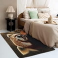 thumbnail image 3 of Red Panda Bedroom Rug - 5x8 Rug - Red Panda Rug - Cute Forest Animal Area Rug - Kids Woodland Animal Rugs - Wildlife Carpet, 3 of 7