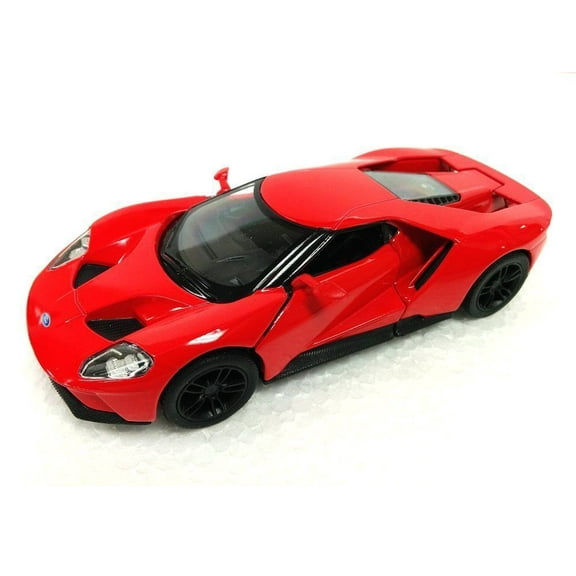 New 5" Kinsmart 2017 Ford GT 1:38 Scale Diecast Model Toy Car- Red